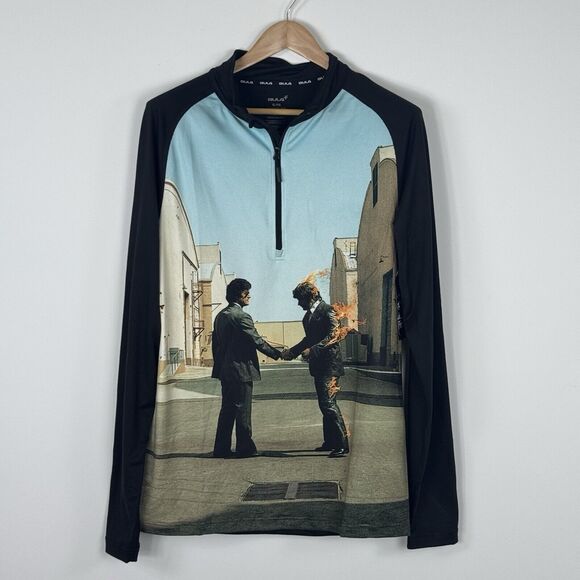 Bula Pink Floyd 1/4 Zip Base Layer Shirt Outdoor Thermal Sport Ski Men’s Size XL - Picture 1 of 14